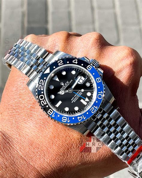 rolex batman nuovo|rolex gmt master 2 batman.